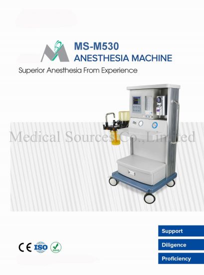 (MS-M540) Anesthésie Anesthésie Vaporisateur Hôpital Anesthésie avec Ventilateur