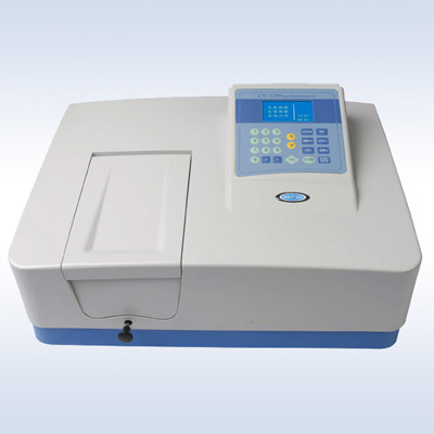Spectrophotomètre UV portatif à faisceau unique d'équipement de laboratoire clinique Ms-UV7500