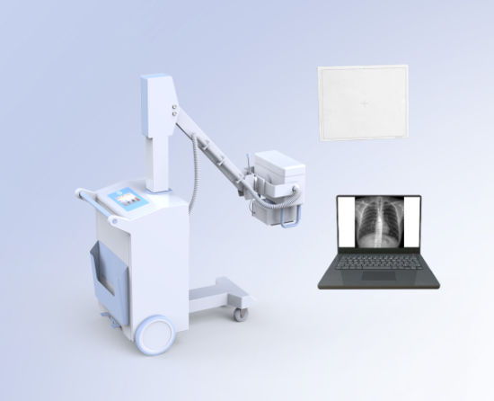 (MS-DR4800) Radiographie numérique à haute fréquence mobile Unité d'équipement du système de rayons X Machine à rayons X